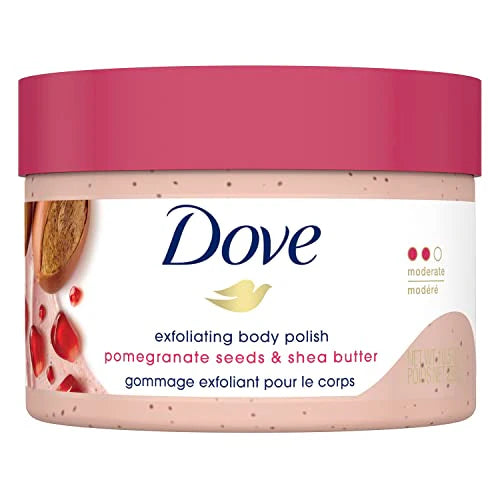 Dove Pomegranate Seeds & Shea Butter Exfoliating Body Polish, 298g