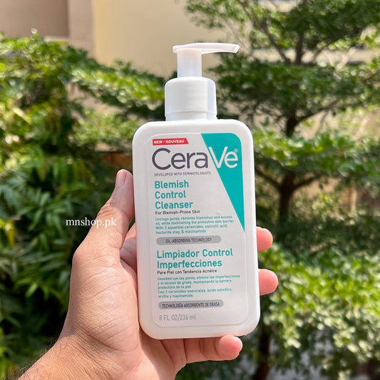 CeraVe Blemish Control Face Cleanser with 2% Salicylic Acid & Niacinamide for Blemish-Prone Skin 236ml