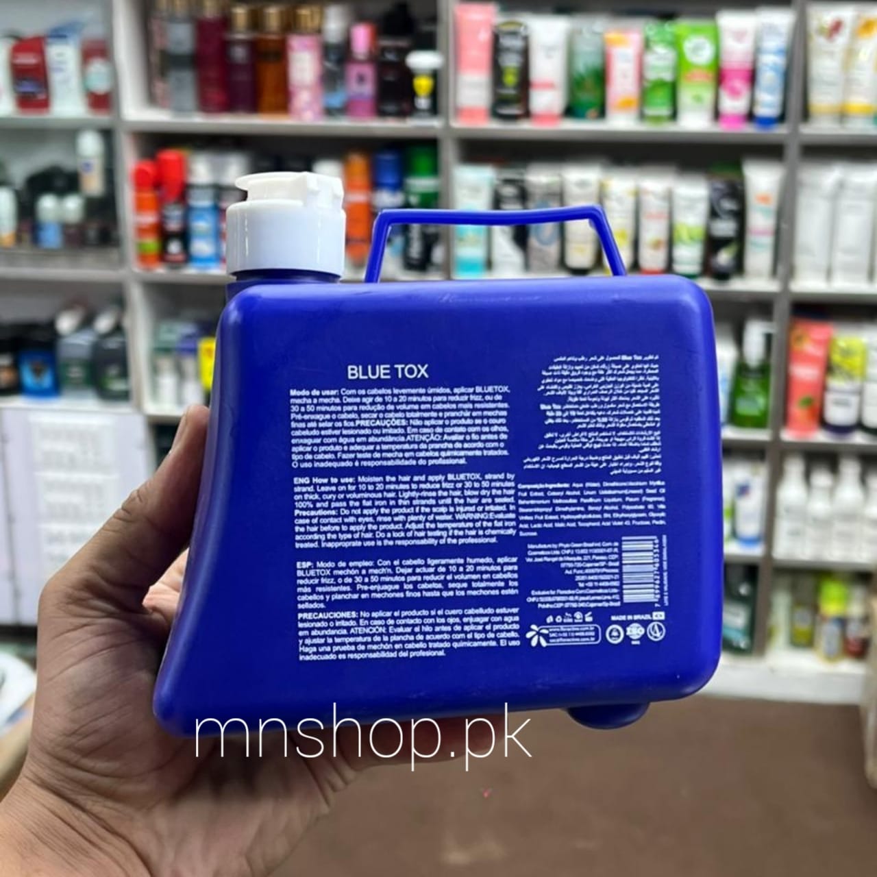 Floractive Blue Tox Hair Botox Taninoplastia Straightening Shine Hair 1kg