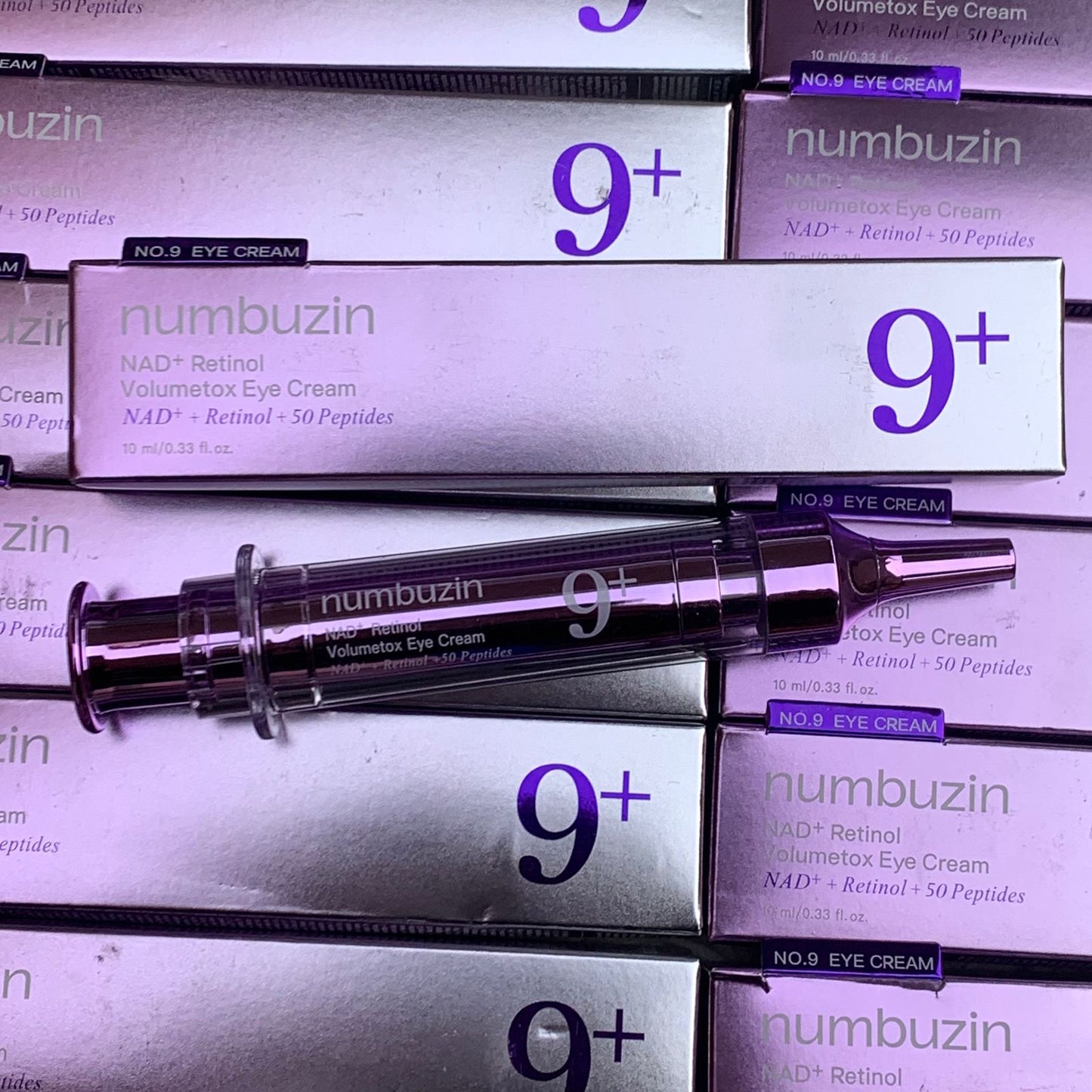 NUMBUZIN No.9 Retinol Volumetox Eye Cream 10ml K-Beauty