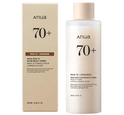 ANUA Rice 70 Glow Milky Toner 250ml