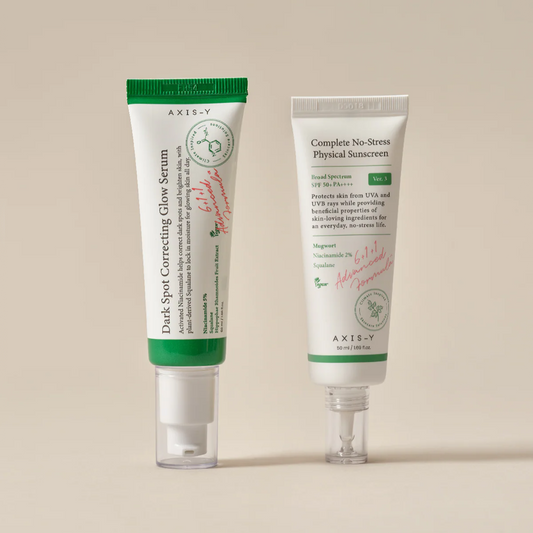 Deal Axis Y Dark Spot Correcting Glow serum & Sunblock