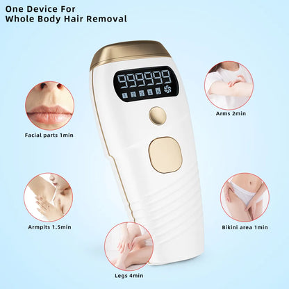 3 in 1 Ipl Laser Epilator Painless Ipl Hair Removal System Hair Remover for Hair Removal Home Use