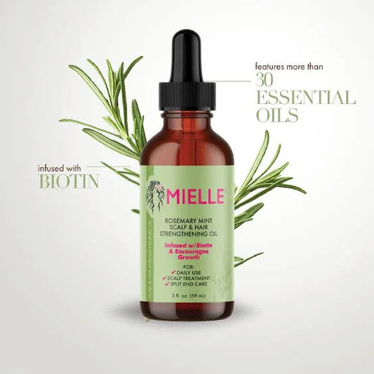 Mielle Rosemary Mint Scalp & Hair Strengthening Oil 59 – Ml