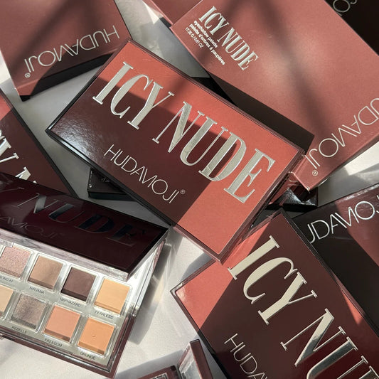 HUDAMOJI ICY NUDE eye shadow pallet