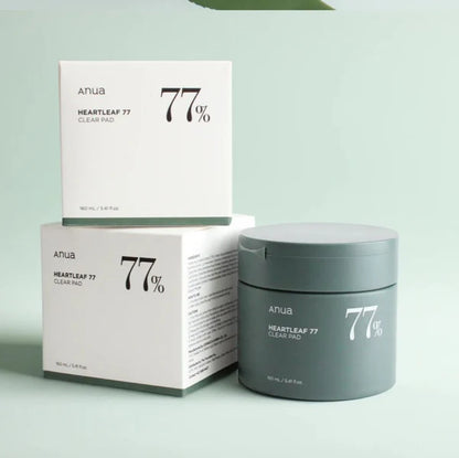 ANUA HEARTLEAF 77% TONER Clear PAD (70EA)160ml -