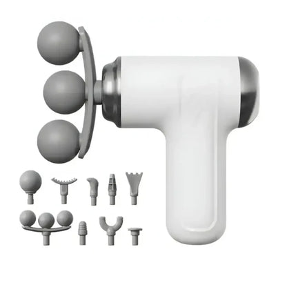 Electric 9-in-1 Fascia Massage Gun with 9 Massage Heads for Full Body Muscle Recovery