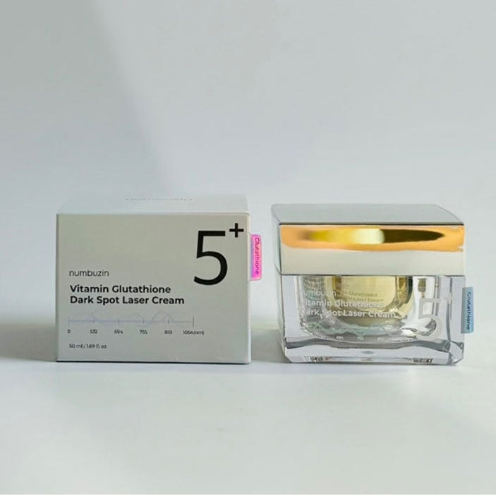 Numbuzin No. 5+ Vitamin Glutathione Dark Spot Laser Cream – 50ml