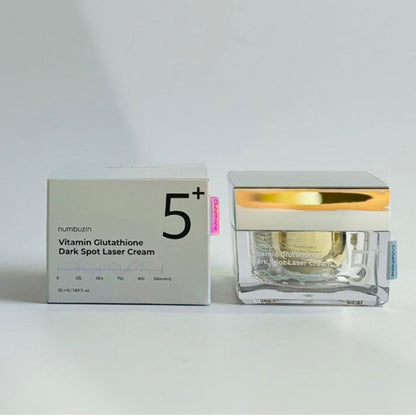 Numbuzin No. 5+ Vitamin Glutathione Dark Spot Laser Cream – 50ml