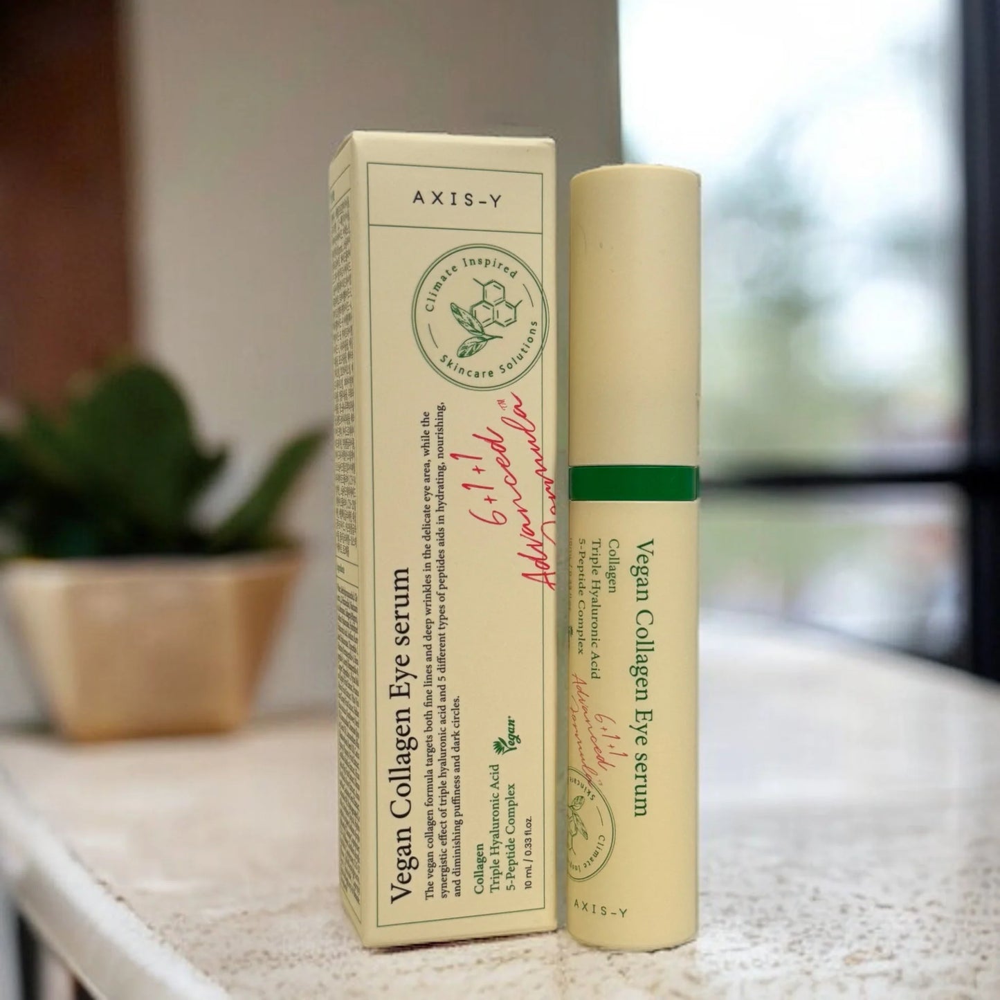 Axis Y Vegan Collagen Eye Serum.