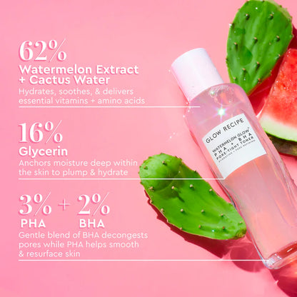 Watermelon Glow PHA+BHA Pore-Tight Toner 150ml