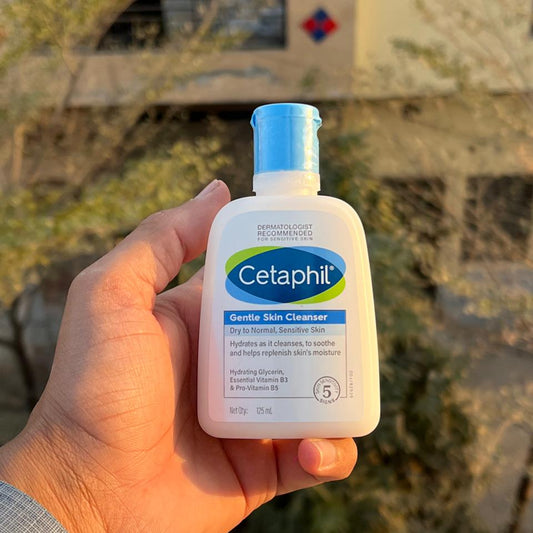 Cetaphil Gentle Skin Cleanser, Face & Body Wash, Hydrates Dry, Normal & Sensitive Skin With Niacinamide, Vegan Friendly - 125ml