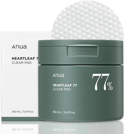 ANUA HEARTLEAF 77% TONER Clear PAD (70EA)160ml -