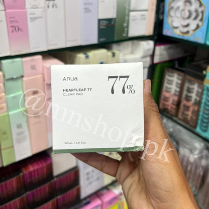 ANUA HEARTLEAF 77% TONER Clear PAD (70EA)160ml -