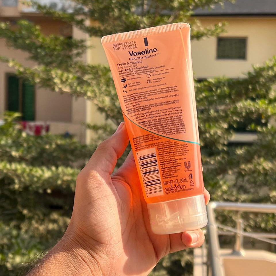 Vaseline Fresh & Youthful Brightening Gel