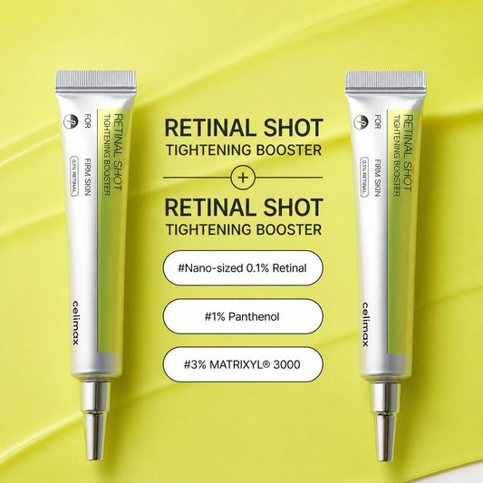 Deal Pack of 2 Celimax Retinol Shot – Tightening Booster – 15ml