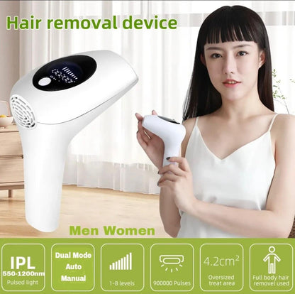 900000 IPL laser hair removal machine permanent beauty machine with glasses