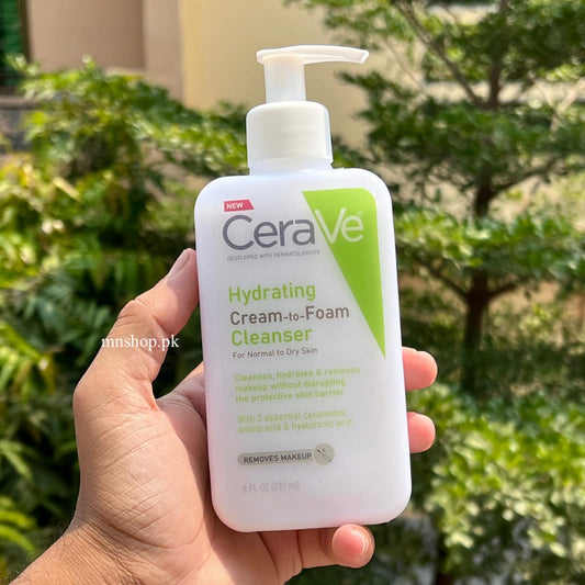 Cera ve Hydrating Cream-to-foam Cleanser 237ml