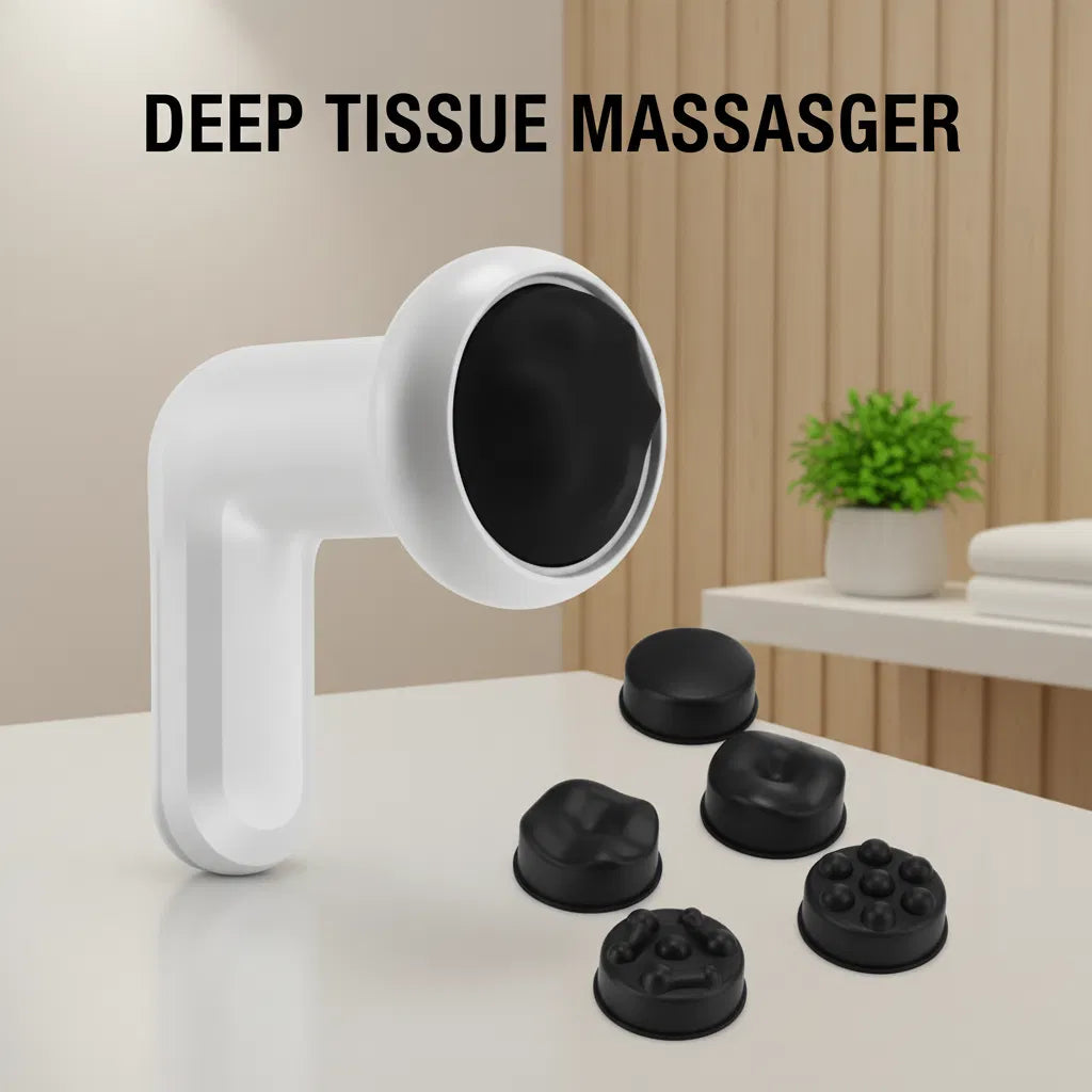 Professional Shiatsu Deep-Tissue Massager – Real Human-Hand Kneading Technology for Neck, Back & Muscle Relief