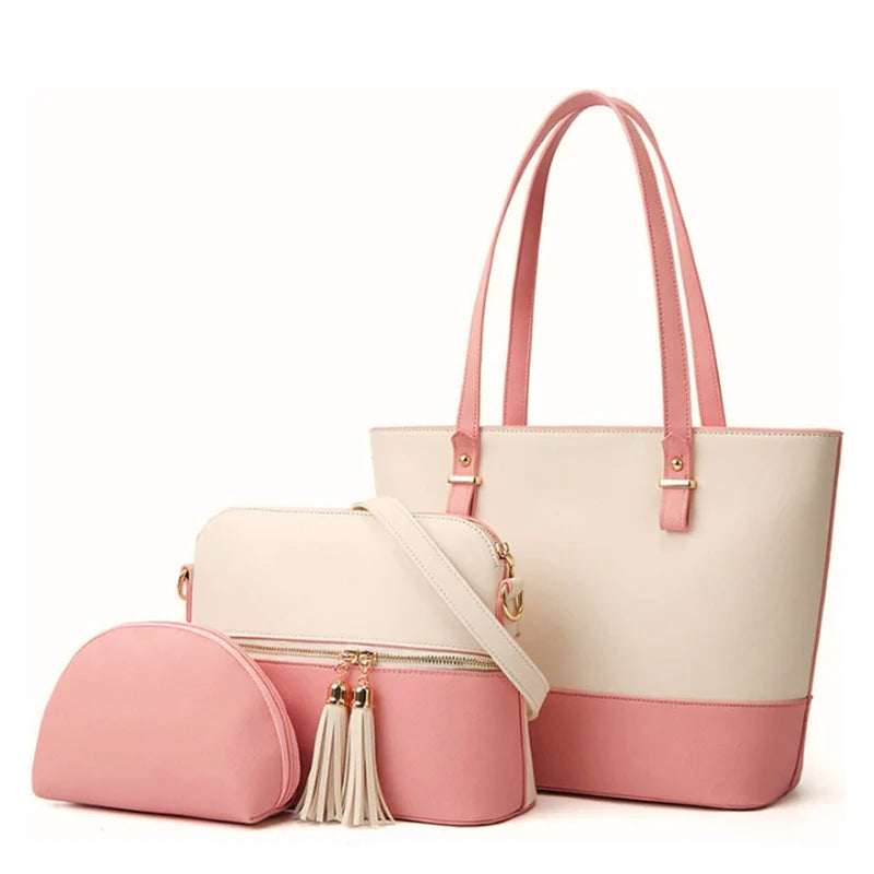 mnshop 3 piece Hand Bag Set