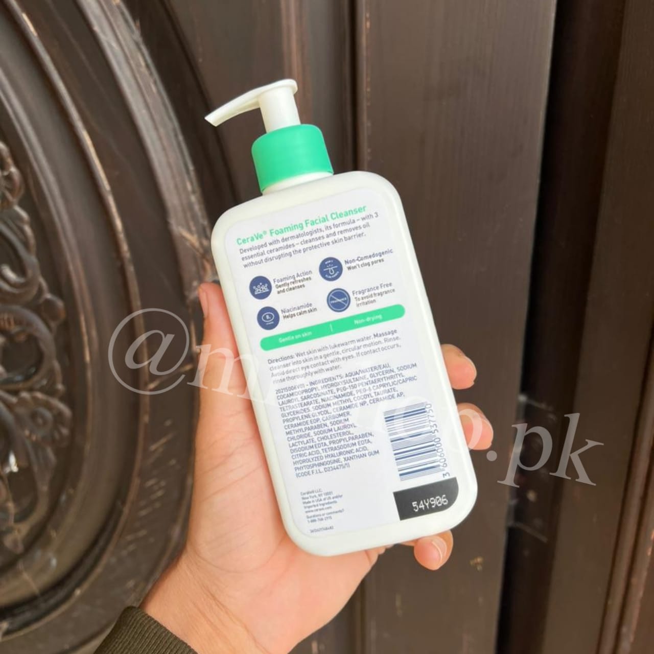 Cerave Foaming Facial Cleanser Oil Control 355ml