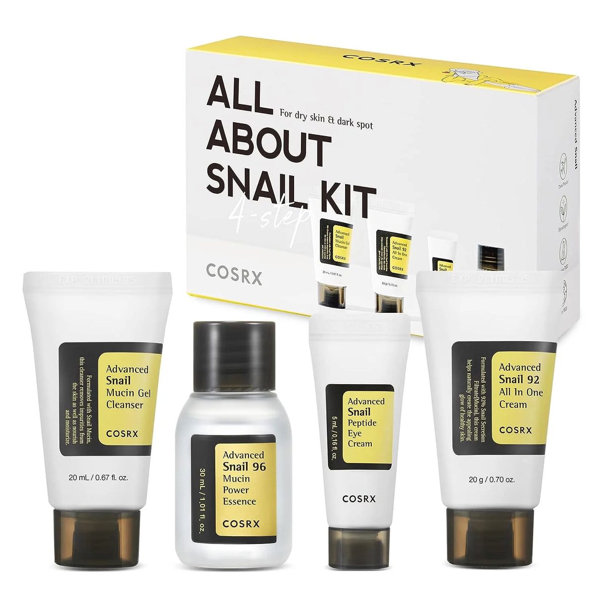 cosrx All About Snail Trial Kit 4 pcs