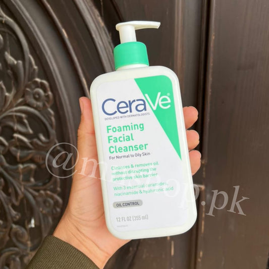 Cerave Foaming Facial Cleanser Oil Control 355ml