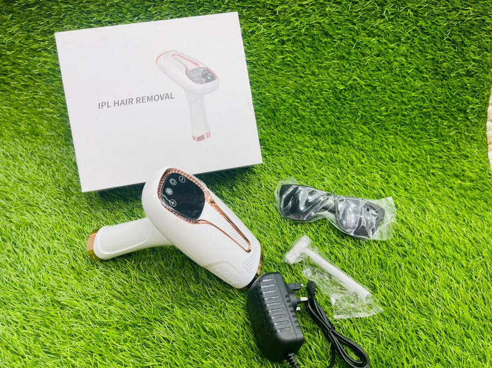 Hair Removal Device Laser Hair Removal for Women and Men Painless Hair Remover on Armpits Back Legs Arms Face Bikini Line
