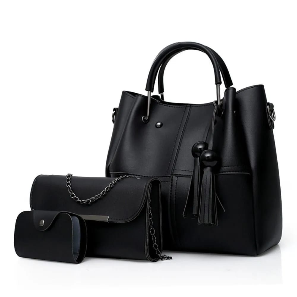 Luxury 3-Piece Handbag Set