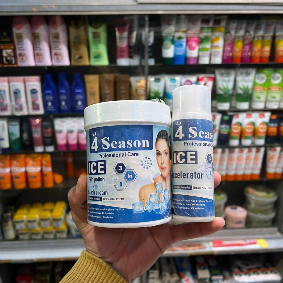 four season ice skin polish