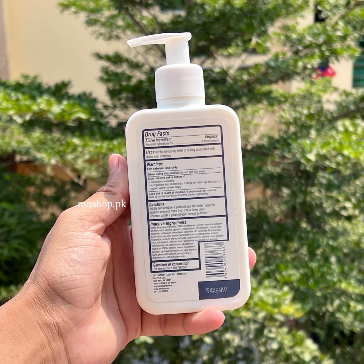 Cera ve Itch Relief Moisturizing Lotion