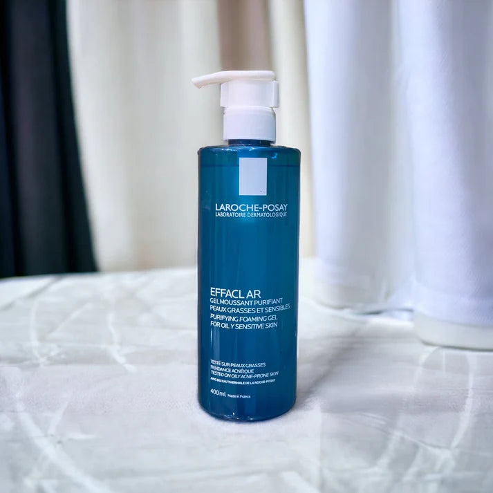 La Roche Posay EFFACLAR Purifying Foaming Gel For Oily Sensitive Skin cleanser ( pump )