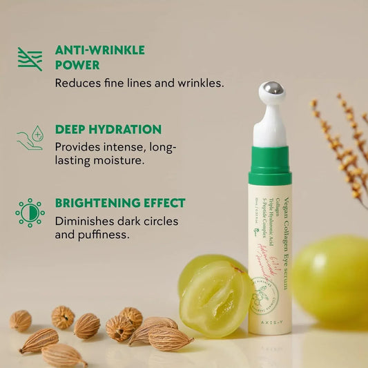 Axis Y Vegan Collagen Eye Serum.