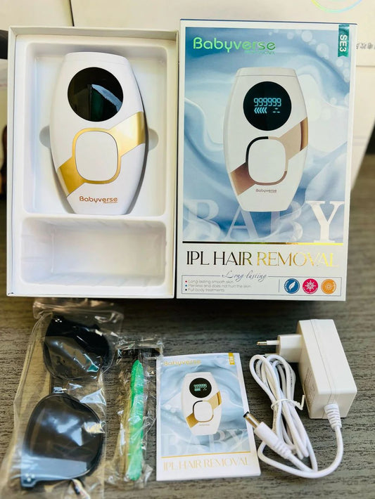 BabyVerse Professional IPL Laser Permanent Hair Removal