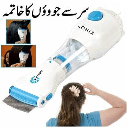 V Comb Electric Anti Lice Removal Machine