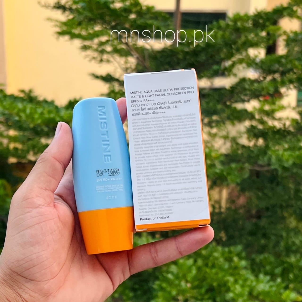 Mistine Aqua Base Ultra Protection Facial Sunscreen
