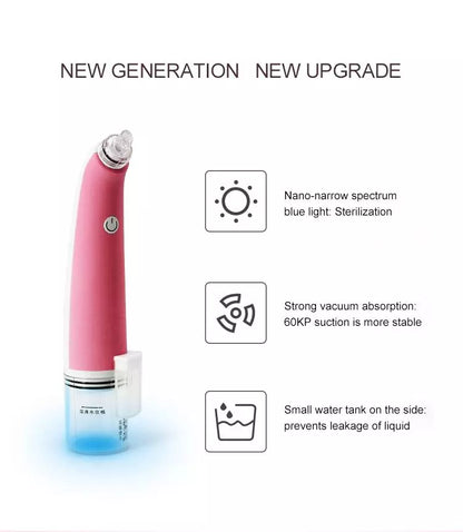 4 in 1 Electric Blackhead Remover - Bubble Pore Cleanser