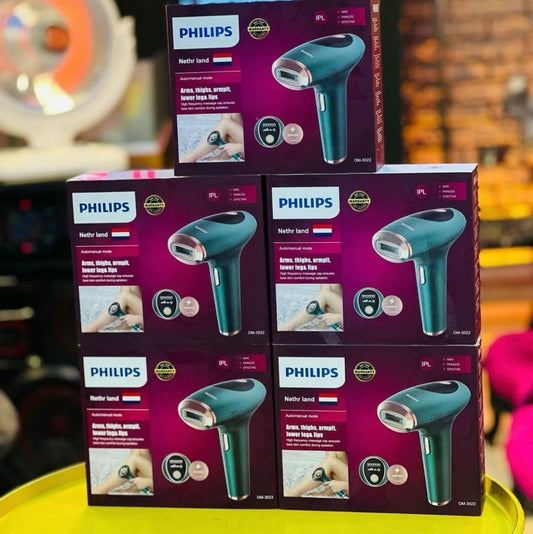 Philips IPL Laser Hair Removal Device – 999,999 Flashes | Painless Permanent Hair Reduction