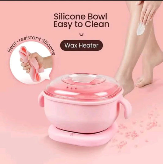 Foldable Silicone Wax Warmer 🔥 – 400ml Travel-Friendly Hair Removal Heater for Body & Spa