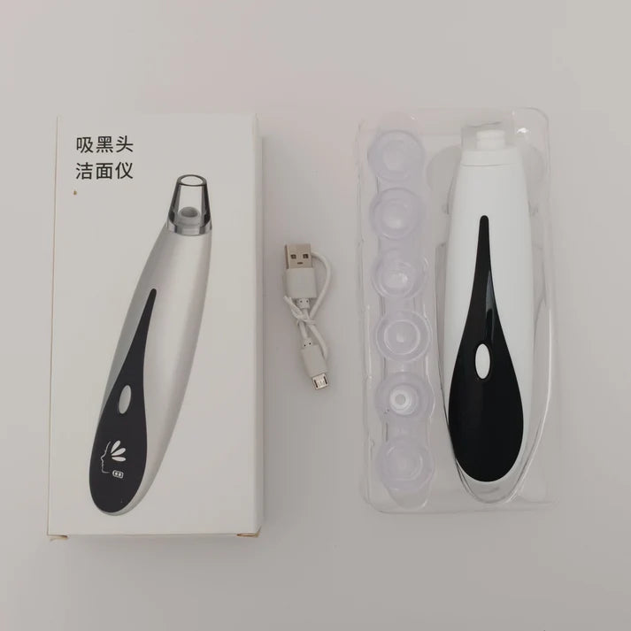 Rechargeable Blackhead Remover Vacuum Cleaner | mnshop.pk