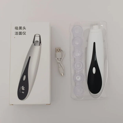 Rechargeable Blackhead Remover Vacuum Cleaner | mnshop.pk
