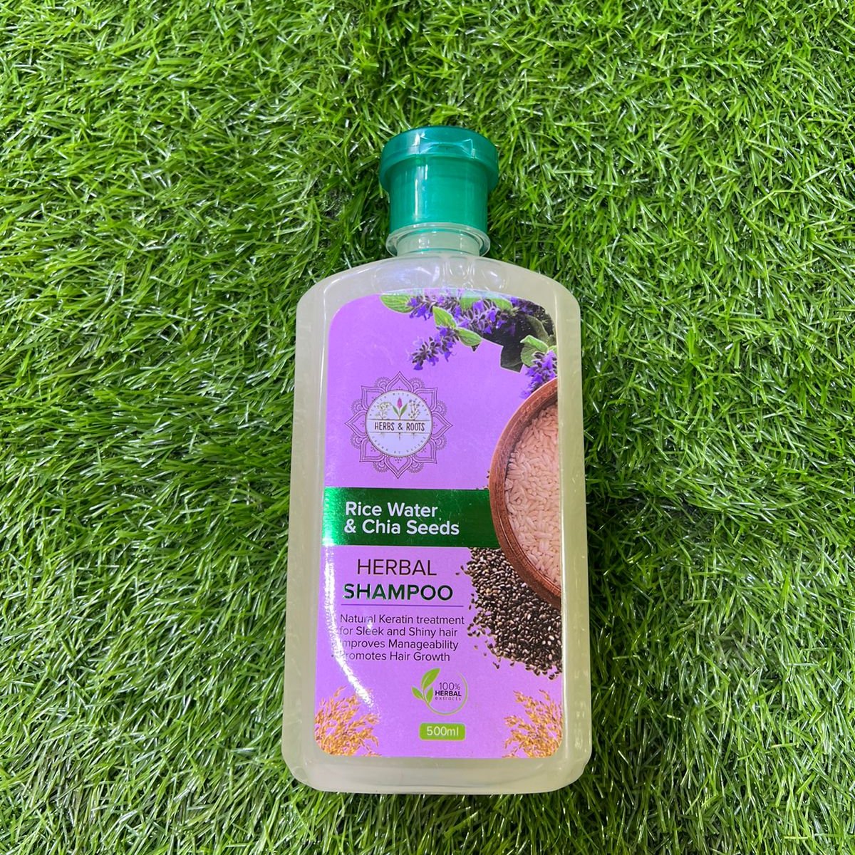 Rice Water Shampoo 100% Herbal